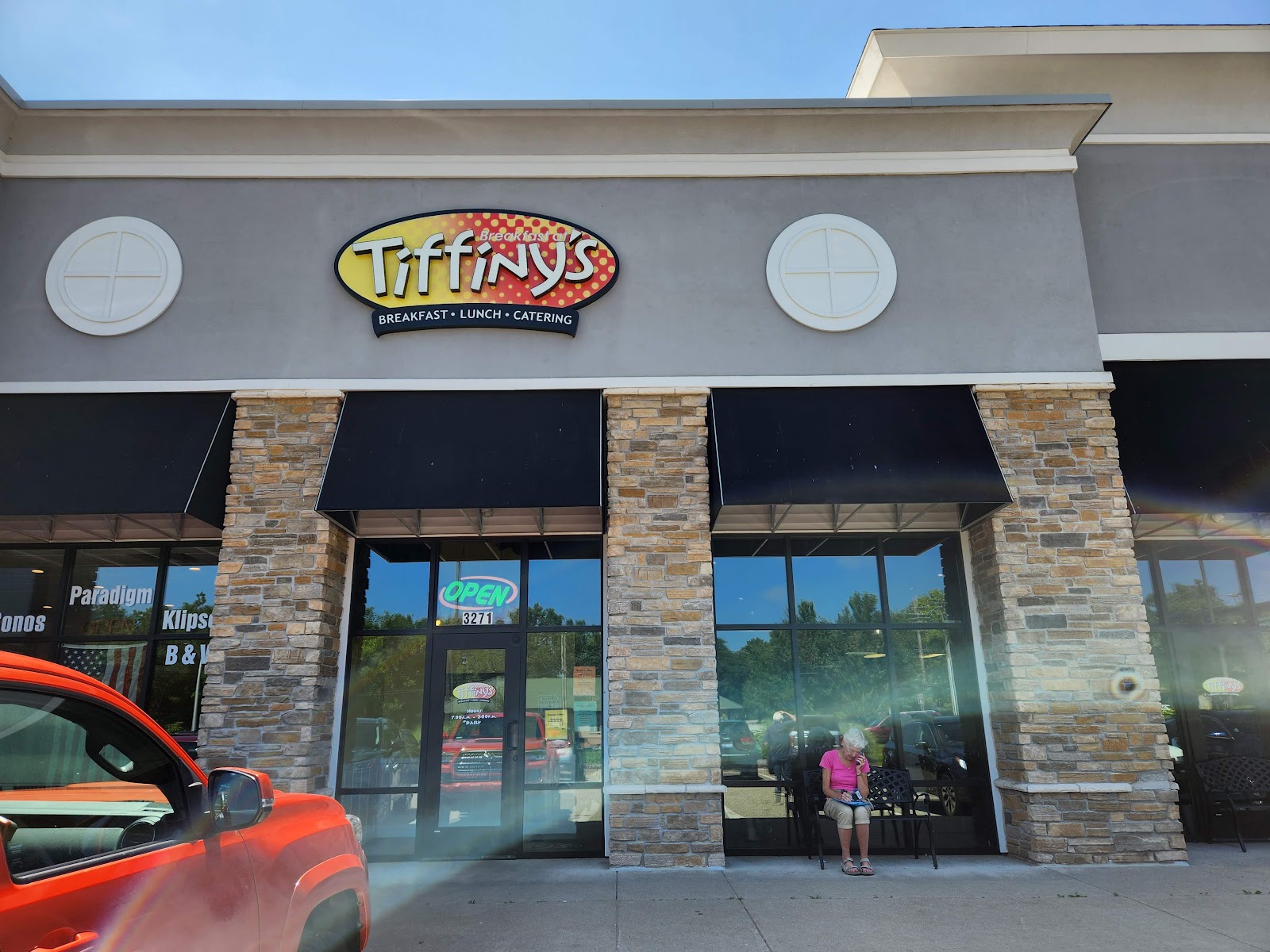 Breakfast at Tiffiny's in Portage
