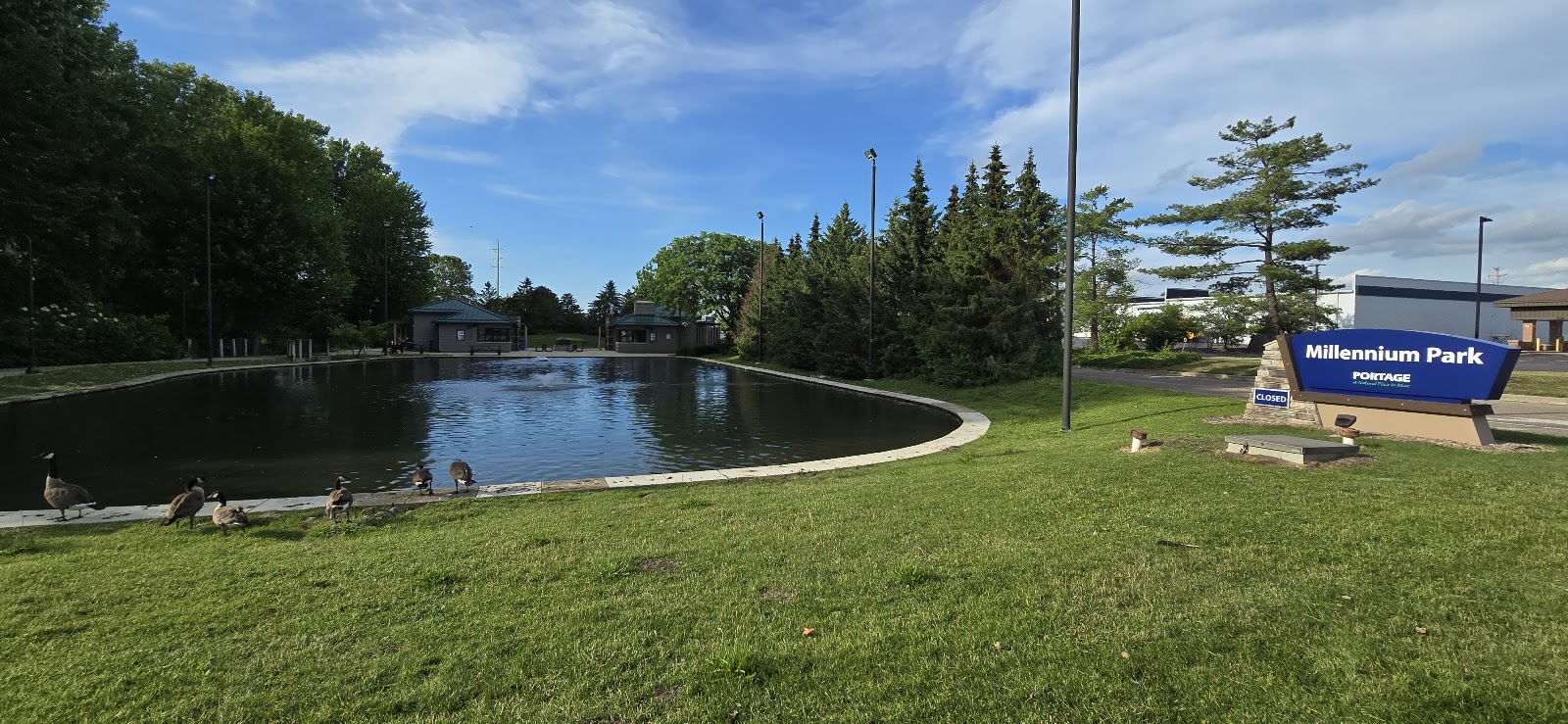 Millennium Park in Portage