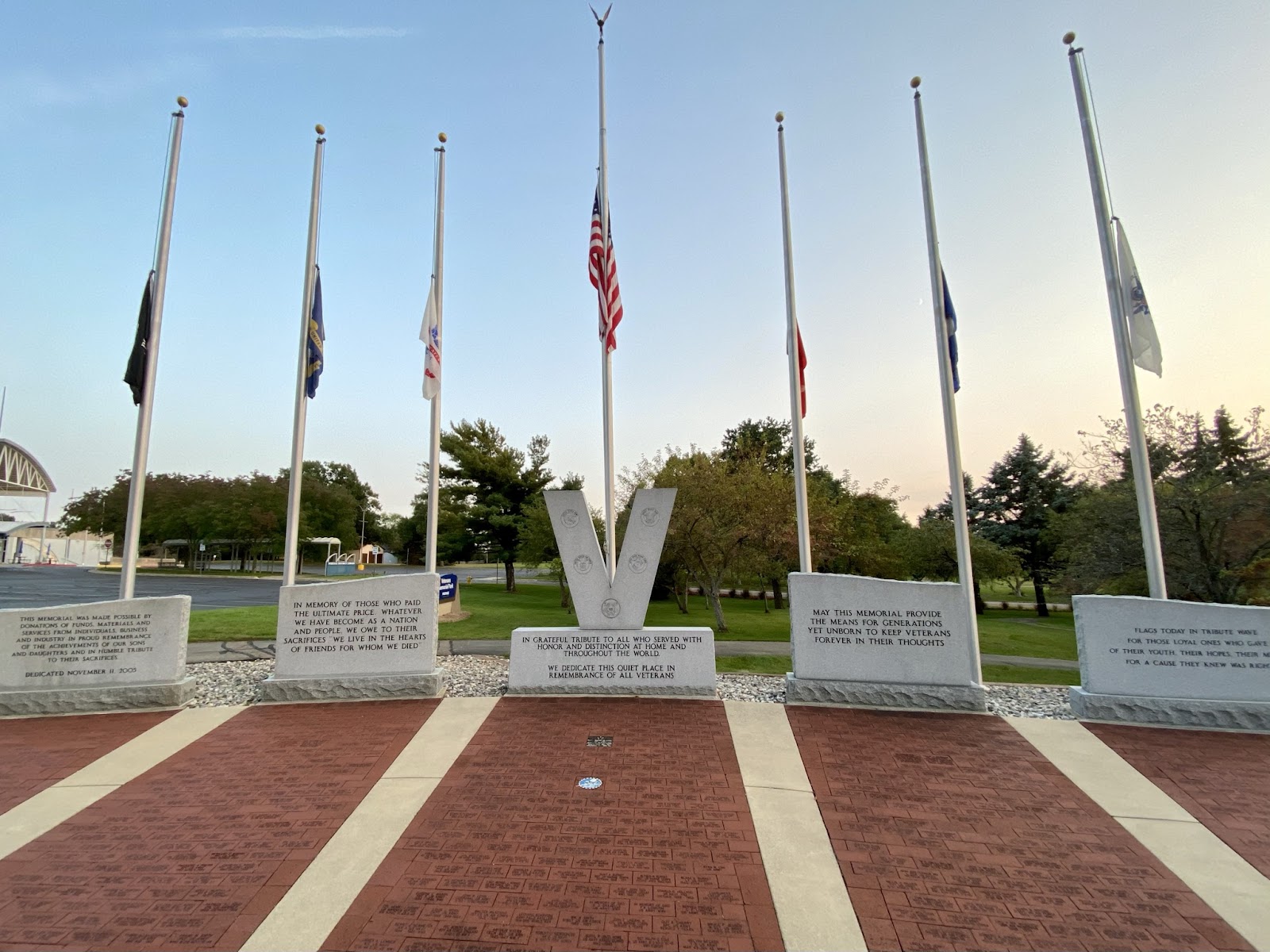 Veterans Memorial Park in